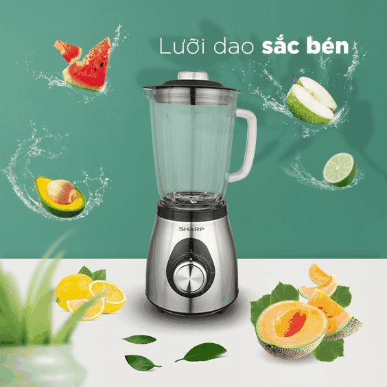 Lưỡi dao sắc bén xay thực phẩm mịn màng